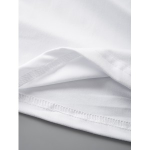 Heart Print T-Shirt For Valentine's Day Gifts, Crew Neck Short Sleeve T-Shirt, Casual Every Day Tops, Women's Clothing